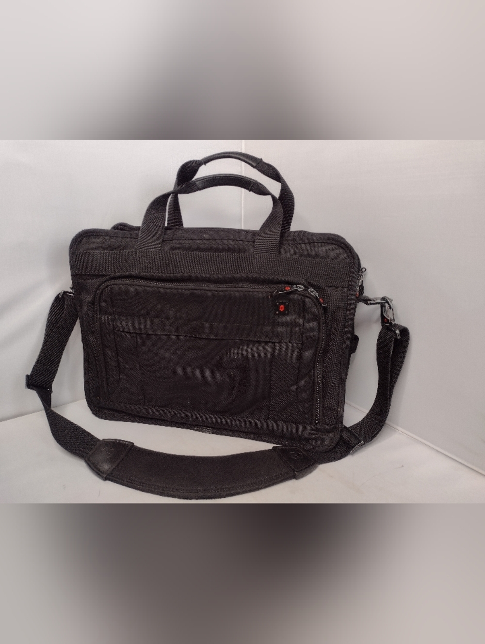 Victorinox CS2 Laptop Briefcase Black Cross Suspension Computer Bag Shoulder